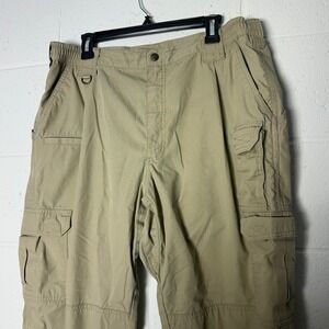 5.11 Tactical Series Cargo Pants Khaki W L US 38 32 Mens Work Outdoor